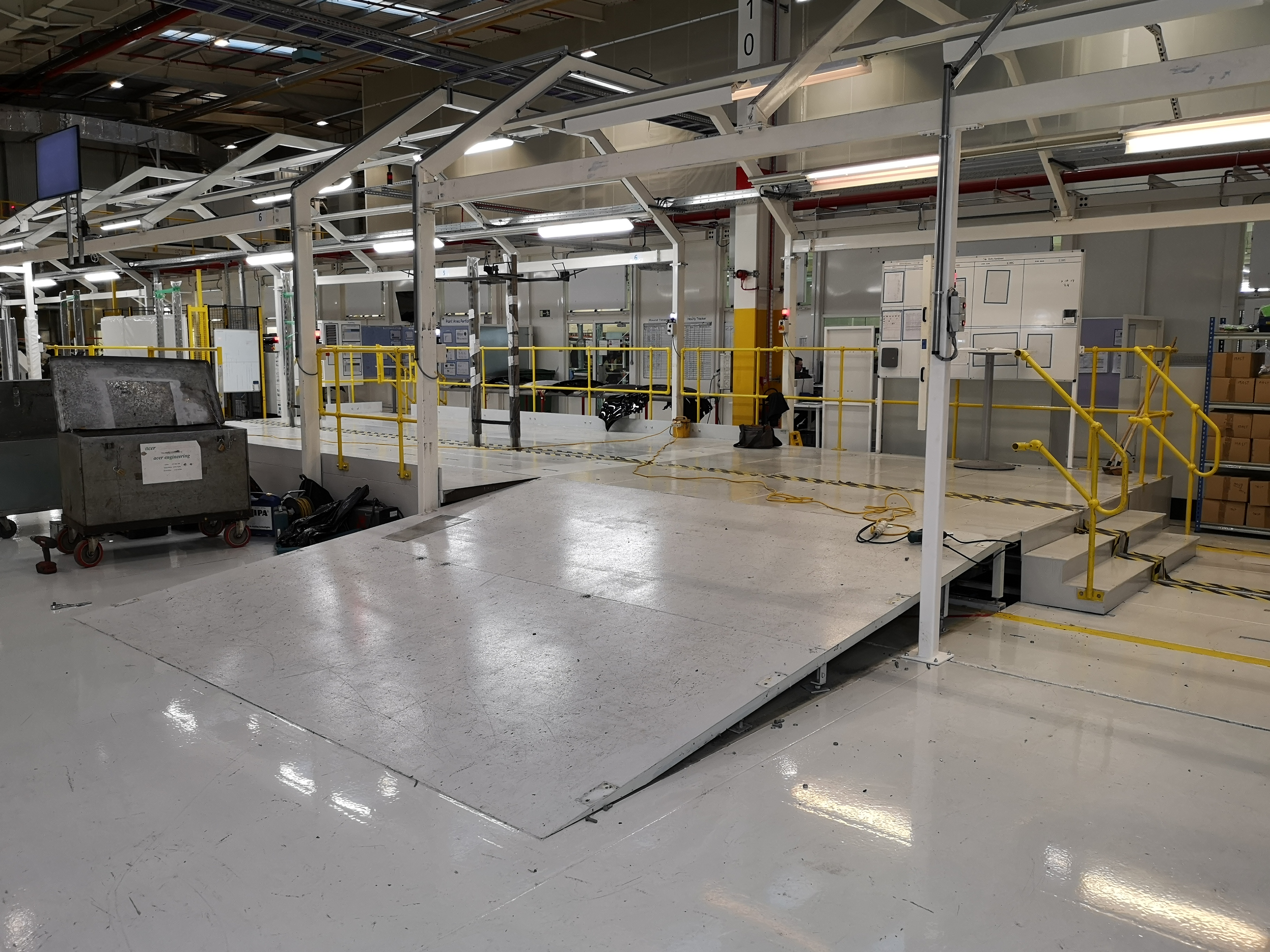 Platform Modification Modification to Working Platform - Acer Engineering